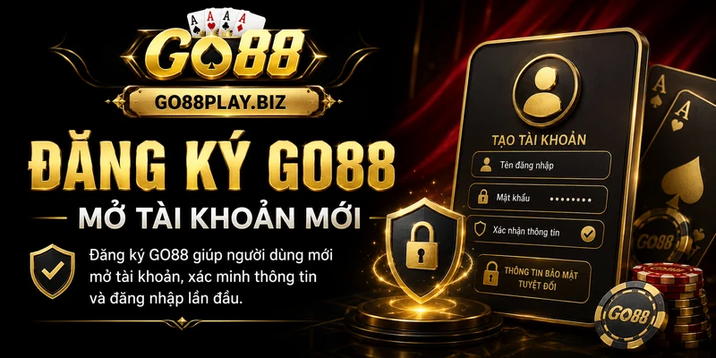 Đăng ký GO88 tạo tài khoản mới