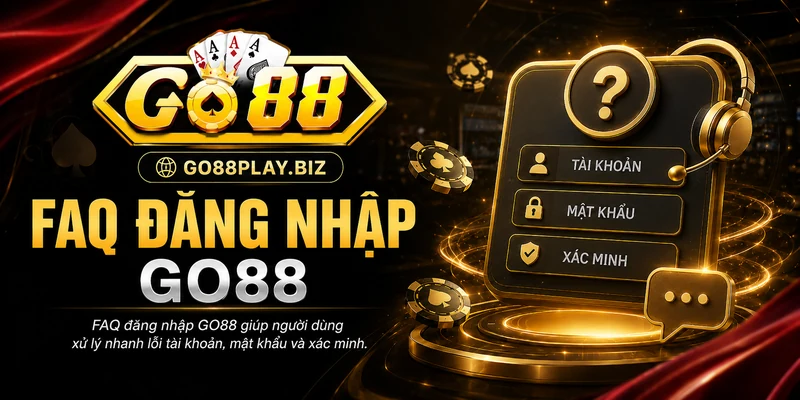 FAQ đăng nhập GO88 cho người dùng mới