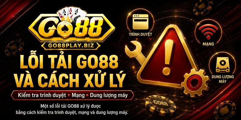 Lỗi tải GO88 và cách xử lý trên điện thoại