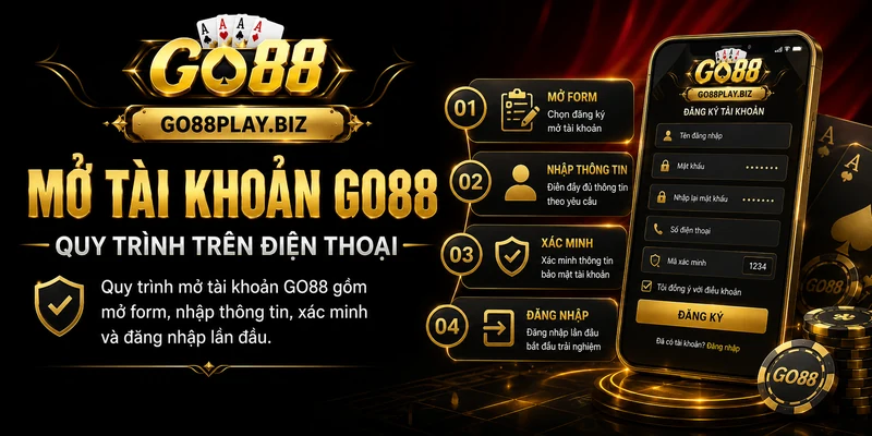 Thông tin cần nhập khi đăng ký GO88